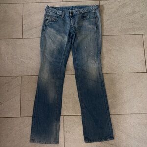 Diesel Doozy Jeans W30 L32 Wash 008KL Light Wash Denim Y2K
